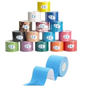 Bande de kinésiologie classique - Auto-adhésive, élastique, imperméable et anti-allergique - Pour les blessures sportives - Product Image 1