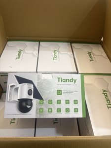 In Stock Tiandy CCTV Security <b>Camera</b> 6MP <b>Solar</b> <b>Camera</b> Lens Red Blue Alarm Flashlights AI Detection TD-H673U Tiandy 4G <b>Camera</b> - Product Image 4