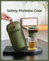 Étui à thé portable de haute qualité résistant aux chocs. Alternatives au pot à thé enchanté pour les cadeaux des amateurs de thé