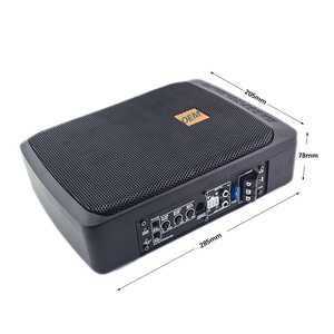 Haut-parleur audio pour voiture RC OEM DC 12V 8 pouces Hifi, bobine simple, ultra-fin, sous le siège, <span class=keywords><strong>subwoofer</strong></span> - Product Image 4