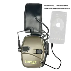 Amortiguador electrónico Deportes <span class=keywords><strong>Tiro</strong></span> Orejera Deportes <span class=keywords><strong>Tiro</strong></span> Impacto Al Aire Libre Anti-Ruido Auriculares <span class=keywords><strong>para</strong></span> HL Impact Sports - Product Image 3