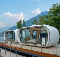 Maison en conteneur conçue sur mesure Maison capsule mobile de luxe Maison en conteneur pour la décoration d'hôtel