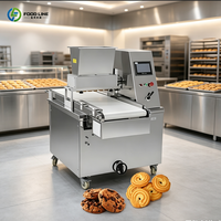 Machine de traitement automatique de biscuits à grande vitesse en acier inoxydable avec moules de formes interchangeables
