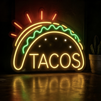 Letrero de Neón LED Personalizado, Luz de Neón Acrílica Personalizada para Decoración de Ventanas de Tiendas, Bares y Restaurantes