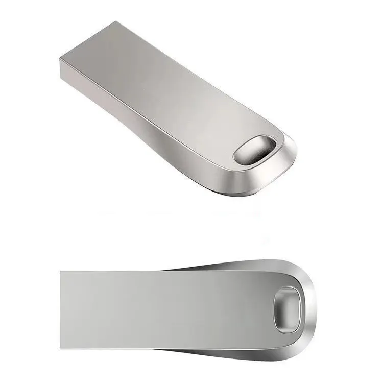 Clé usb 64GB 16GB 8GB 4GB 128GBpen drive étanche argent u disque memoria clé usb cadeau ULTRA LUXE