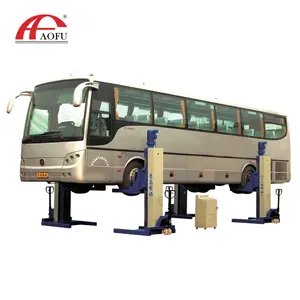 China fábrica 20 Aofu ton Heavy duty truck bus lift 4 post caminhão levantador Elevador Coluna Móvel