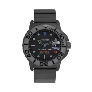 Montre mécanique minimaliste pour hommes Montre mécanique à fonction de calendrier étanche luminescente pour hommes - Product Image 2