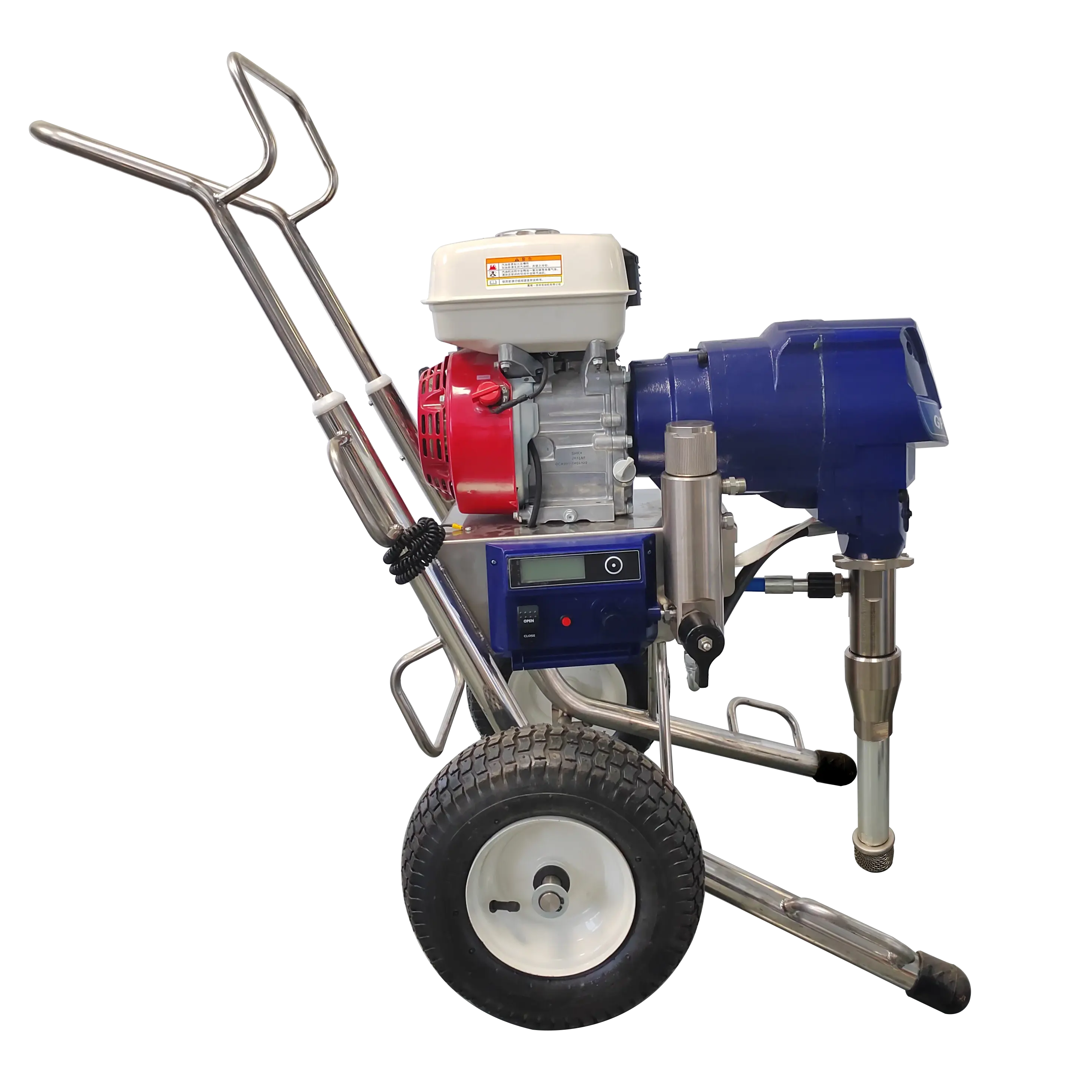 Hvban Benzin GP6300 Benzinmotor Kolbenpumpe Airless Sprayer Wand sprüher Farb spritz gerät