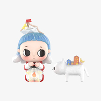 Оригинальный набор POP MART Nyota Growing up by Your Way, 12 шт., коллекционные мини-фигурки для декора стола, подарок, согревающий душу