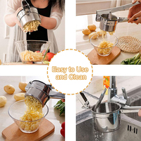 Keuken Fruit Groente Gereedschap Duurzaam 304 Rvs Aardappel Ricer Stamper Druk Presser