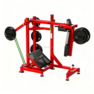 Máquina de Sentadillas con Péndulo y Carga de Placas PENDULUM SQUAT, Equipo de Gimnasio para Entrenamiento con Carga de Placas, Máquina Comercial HR-ASN-06, Equipo de Fitness - Product Image 3