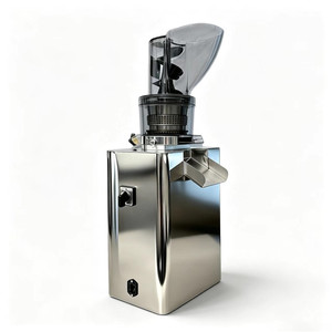 Extracteur de jus commercial électrique à froid en acier inoxydable, machine à jus de fruits à mastication lente - Product Image 6
