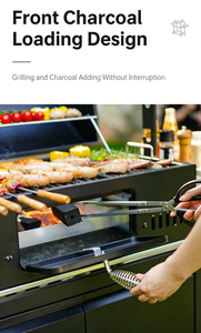 Estufa de Gas de Acero Inoxidable con Armarios, Resistente al Viento y a la Corrosión, para Cocina Exterior, Parrilla para Asar y <span class=keywords><strong>Kebab</strong></span>, Directo de Fábrica - Product Image 2