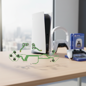 Contrôleur <span class=keywords><strong>PS5</strong></span> Film conducteur original LR <span class=keywords><strong>D</strong></span>-<span class=keywords><strong>Pad</strong></span> Flex Cable <span class=keywords><strong>PS5</strong></span> 1.0 2.0 3.0 Film conducteur vert pour contrôleur <span class=keywords><strong>PS5</strong></span> - Product Image 5