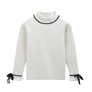 Vêtements pour enfants stockés en gros 2 à <span class=keywords><strong>10</strong></span> <span class=keywords><strong>ans</strong></span> étudiant adolescent filles printemps automne pulls chandails pour tout-petits - Product Image 2