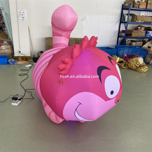 Chat géant gonflable Cheshire Chat souriant Cheshire Cartoon pour <span class=keywords><strong>Alice</strong></span> <span class=keywords><strong>au</strong></span> <span class=keywords><strong>pays</strong></span> <span class=keywords><strong>des</strong></span> <span class=keywords><strong>merveilles</strong></span> Décoration sur le thème - Product Image 4