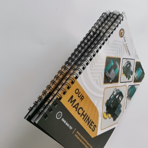 Máy Tính Xách Tay Xoắn Ốc Mới Chất Lượng Cao-o Softcover Tạp Chí Tập Sách In Ấn A4 A5 A6 4c + 4c CMYK Pantone Glossy Nghệ Thuật Giấy - Product Image 5