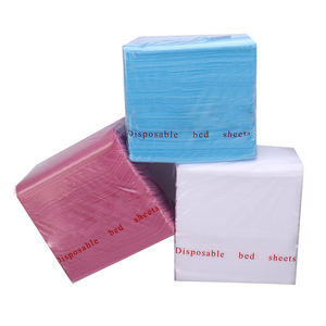 Draps de lit jetables 100 pièces 31*71 pouces draps de table de massage couvre-lit en tissu non tissé <span class=keywords><strong>SPA</strong></span>, couvre-lit de salon de tatouage à la cire de cils <span class=keywords><strong>SPA</strong></span> - Product Image 1