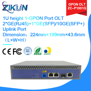 Mini OLT GPON Compacto de 1 Puerto ZC-P001G |   2GE + 10GE SFP+ Uplink para FTTH en Hogares y Pequeñas Empresas - Product Image 4