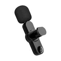 Microphone Lavalier sans Fil 3-en-1 AP031 2,4 GHz avec Réduction de Bruit, Échantillonnage 48 KHz, Autonomie de 8h/20h et Carte Son pour Vidéo
