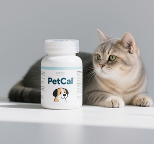 مكملات الكالسيوم المخصصة للقطط والكلاب للعناية بالصحة والعيون ومكافحة البراغيث والآفات للحيوانات الأليفة والأسماك - Product Image 1