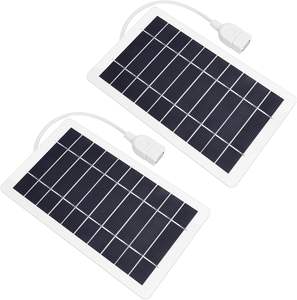 Kit de Panel Solar Monocristalino ALECTER de 10W, Certificado CE TUV, >21.5% de Eficiencia, IP62 Impermeable, Cargador de Teléfono Ligero - Product Image 1