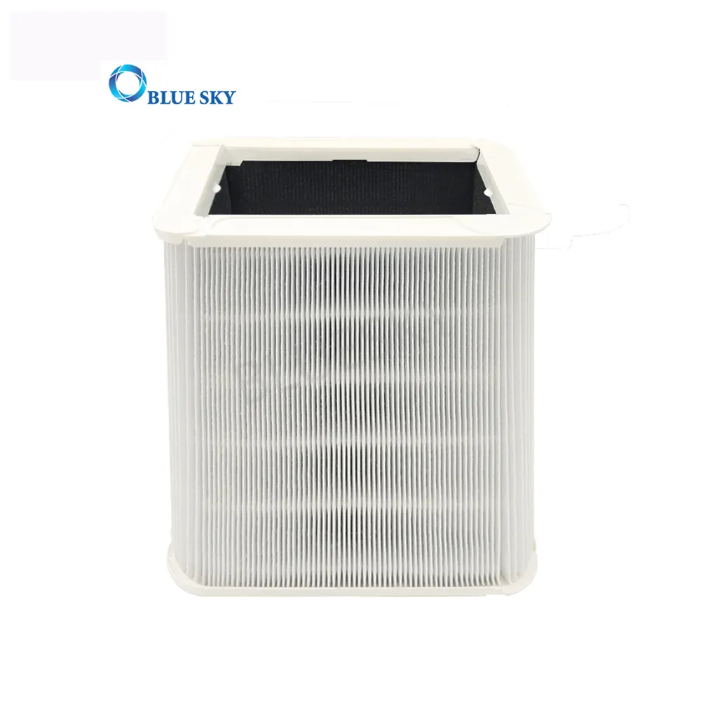 Foldable Activated Carbon Replacement Filter Compatible with Blueair Blue Pure 211+ Air Purifier Parts