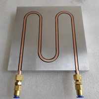 Nouvelle plaque de refroidissement liquide en cuivre et aluminium pour énergie renouvelable