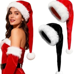Gorro Navideño de Felpa Extra Largo Personalizado AP013S, Estilo Europeo/Americano, Decoración para Regalo - Product Image 2