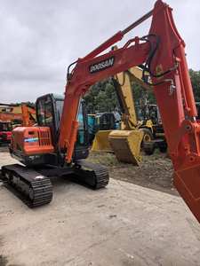 Excavatrice sur chenilles DX60 d'occasion avec moteur et engin, capacité de la benne de 0,53 m, garantie d'un an, prix bas - Product Image 4