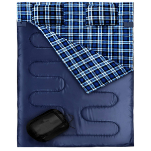 <span class=keywords><strong>Sac</strong></span> <span class=keywords><strong>de</strong></span> <span class=keywords><strong>couchage</strong></span> d'urgence pour le camping et la <span class=keywords><strong>randonnée</strong></span>, imperméable, rembourré en polyfill, double, pour l'hiver - Product Image 1