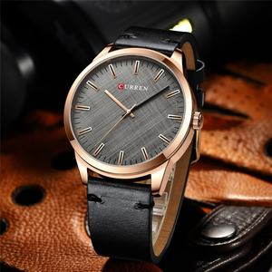 OEM ODM for 8386 Men's Luxury Fashion Sport Simple Minimalist Alloy Case Glass Dial Personalized Quartz Business <b>Leather</b> <b>Watch</b> - Product Image 6