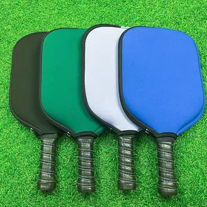 OEM Customized Logo High quality sports protective Neoprene bag Pickleball Racket cover bag pickleball accessories