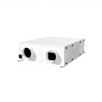 Ventilateur ERV commercial, unité de récupération de chaleur totale, système d'échange d'air frais pour hôtel, bureau, pression statique 200-350 Pa