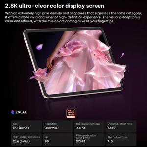 แท็บเล็ต OPPO Pad Air5 รุ่นใหม่ล่าสุด ปี 2026 หน้าจอ Soft Light ขนาด <span class=keywords><strong>12.1</strong></span> นิ้ว รองรับ WIFI ระบบปฏิบัติการ <span class=keywords><strong>ColorOS</strong></span> 16 แบตเตอรี่ 10050mAh แรม 12GB+256GB ชิปประมวลผล Octa Core - Product Image 5