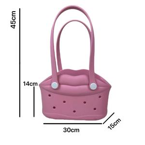 Tas pembawa anjing Tote perjalanan modis bahan EVA kapasitas besar tas hewan peliharaan tahan air dua pegangan terbuka - Product Image 4