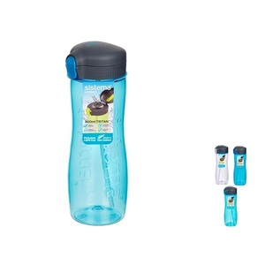 Botella de Agua Portátil Sistema Hydrate Tritan para Exteriores, 800 ml, Tapa de Cierre Rápido, Libre de BPA, Hecha en Italia - Product Image 1