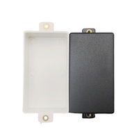 Boîtier en plastique ABS mat durable, design en cuivre, couvercle de micro pour guitare électrique