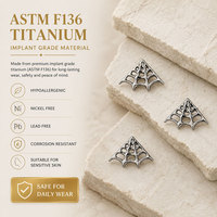 Anneau de barre unisexe tendance en titane G23 de 8 mm pour sourcil, nombril, langue, lèvre – Cadeau idéal pour enfants, fêtes, fiançailles, mariages