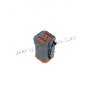 Jeking ตัวเชื่อมต่อมิเตอร์6P DT แบบซีลฝาท้าย <span class=keywords><strong>DT06</strong></span>-<span class=keywords><strong>6S</strong></span>-<span class=keywords><strong>CE05</strong></span> - Product Image 2