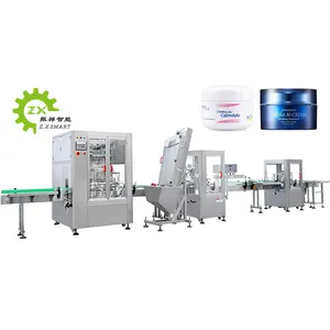 ZXSMART Full-custom Automatic Linear Type Jar Bottle Face Cream Cosmetic Filling Machine