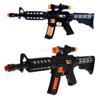 Fusil Mitrailleur Jouet Lumineux de 19 Pouces pour Jeu de Rôle Soldat Cosplay avec Son
