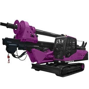 ポータブル回転式掘削リグ オーガーバケット ボーリング掘削装置 油圧式回転掘削リグマシン - Product Image 6