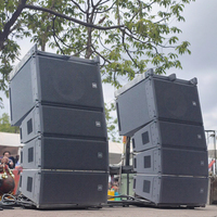 Système de Son Linéaire Actif H2A avec Module d'Amplification DSP Intégré pour Spectacles en Extérieur, Bars, Écoles et Mariages