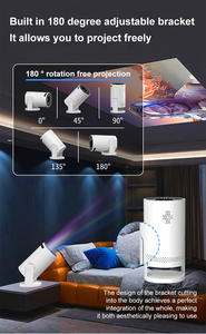 Xnano Không Dây Xách Tay Q5 Chiếu LCD LED 720P Ngắn Ném Xây Dựng Trong Có Thể Điều Chỉnh Khung Máy Chiếu Nhỏ - Product Image 6