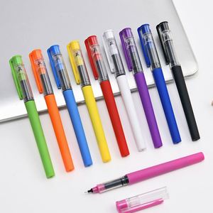 Juego de Bolígrafos de Gel de Color Macaron con Tinta Negra de 0.5mm, Personalizables al por Mayor, con Logotipo, de Plástico, Promocionales - Product Image 1