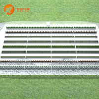 Membrane gonflée Membrane d'air serre agricole Structure à membrane pneumatique Dôme gonflable
