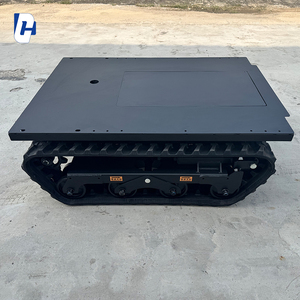 Nhỏ điện theo dõi khung gầm tùy biến với các tùy chọn cá nhân cao su cấu trúc nhẹ ổn định cung cấp OEM - Product Image 5