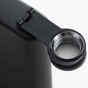 Fiaschette in Acciaio Inox Nero Opaco Multi-Capacità 6oz 7oz 8oz per Liquori, Whisky e Alcolici <span class=keywords><strong>con</strong></span> Imbuto - Product Image 3