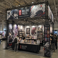 Estructura de Aluminio para Stand de Exhibición ACG, Sistema de Truss Modular Portátil para Exhibición en Comic Con y Ferias de Videojuegos